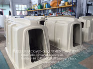 Πλαστικός μόσχος Hutch με τους θαλαμίσκους φρακτών και αγελάδων ανοξείδωτου για το γαλακτοκομικό αγρόκτημα