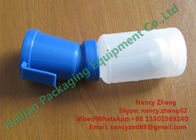 Ανθεκτικό πλαστικό φλυτζάνι εμβύθισης επιστροφής ρωγών με την μπλε κάλυψη χρώματος, ενιαίος-τοπ σχηματοποίηση