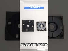 Μεγάλη αντοχή δίσκος κοπής γροθιάς 4 λεπίδες κράμα αλουμινίου για αγελάδες και άλογα