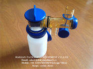 200ML εφεδρείες αρμέγοντας μηχανών, μπλε χρώμα μπουκαλιών δειγματοληψίας γάλακτος
